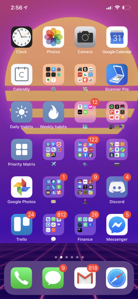 Screenshot of Iphone
