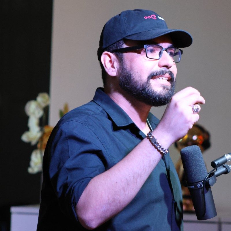Angel Menendez speaking