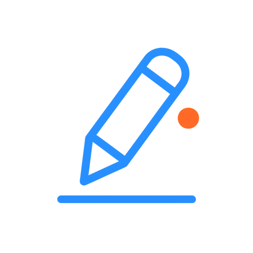pencil line icon