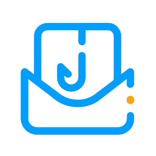Line icon, phishing and threat analysis